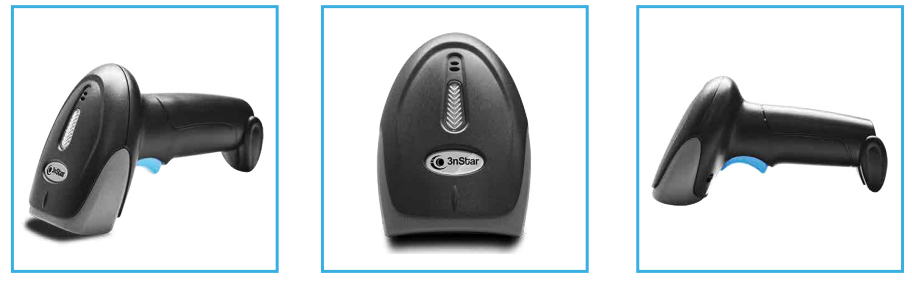 LECTOR DE CODIGOS 3NSTAR 1D LASER ALAMBRICO USB C/BASE 100 LECT X SEG MAN GARANTIA 1YR (SC050)