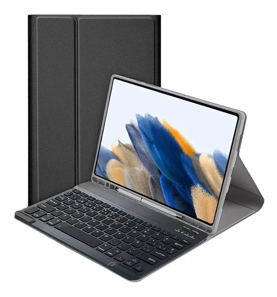Funda Con Teclado Versión Español Para Samsung Galaxy Tab A8